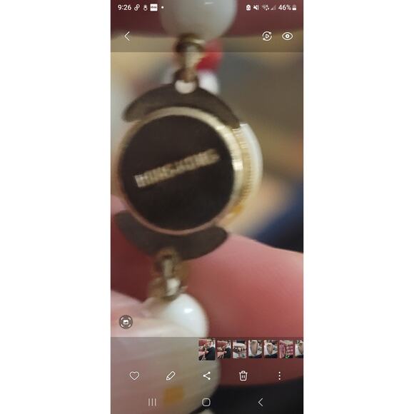 Vintage Red White and Blue Necklace Patriotic 1950s - Picture 4 of 7